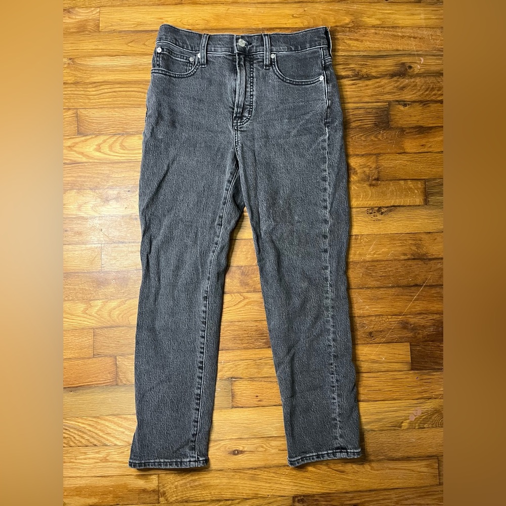 Madewell Petite Stovepipe Jeans Black